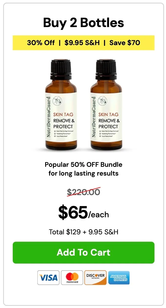Nutri Derma Guard two bottle option for multiple areas